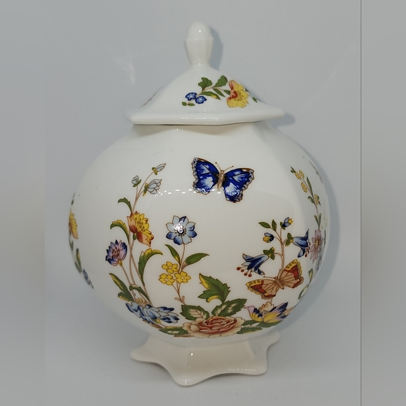 Aynsley Other Aynsley Floral Cottage Garden Ginger Jar Lid Fine